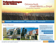 Tablet Screenshot of ostseereise.de